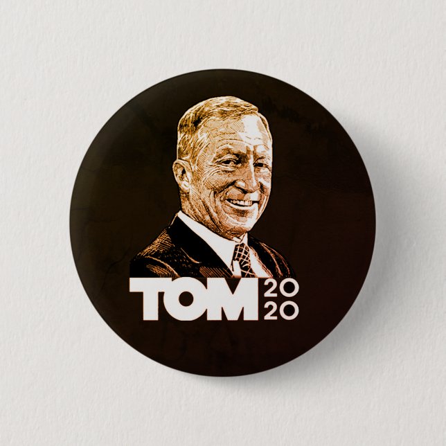Tom Steyer 2020 6 Cm Round Badge (Front)