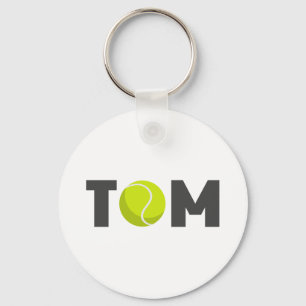 Tom Tennis Key Ring