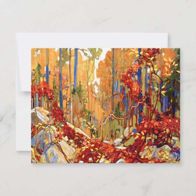 Tom Thomson - Autumn's Garland Card (Front)