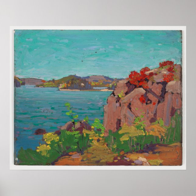 Tom Thomson Canadian Painting Spring Lake Poster (Front)