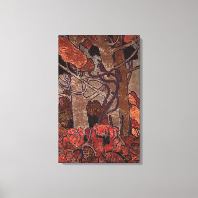 Tom Thomson - FOREST UNDERGROWTH I 1916 Canvas Print (Front)