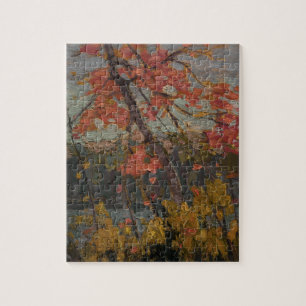 Tom Thomson Painting Ontario Northland Jigsaw Puzzle