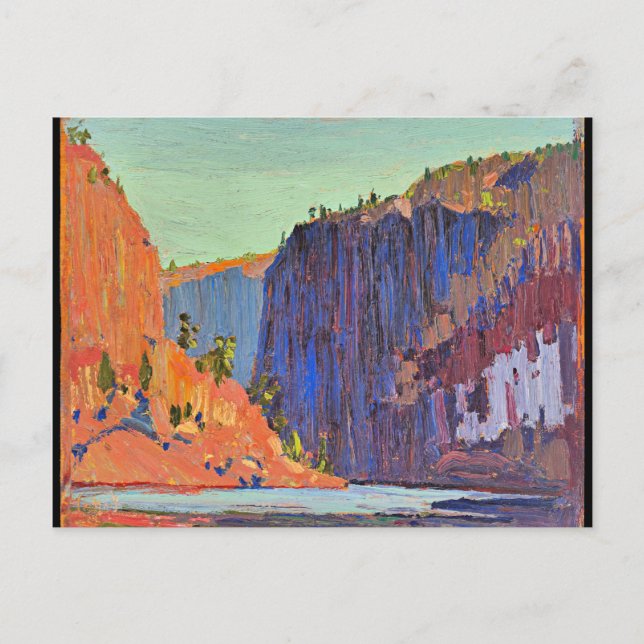 Tom Thomson - Petawawa Gorges Postcard (Front)