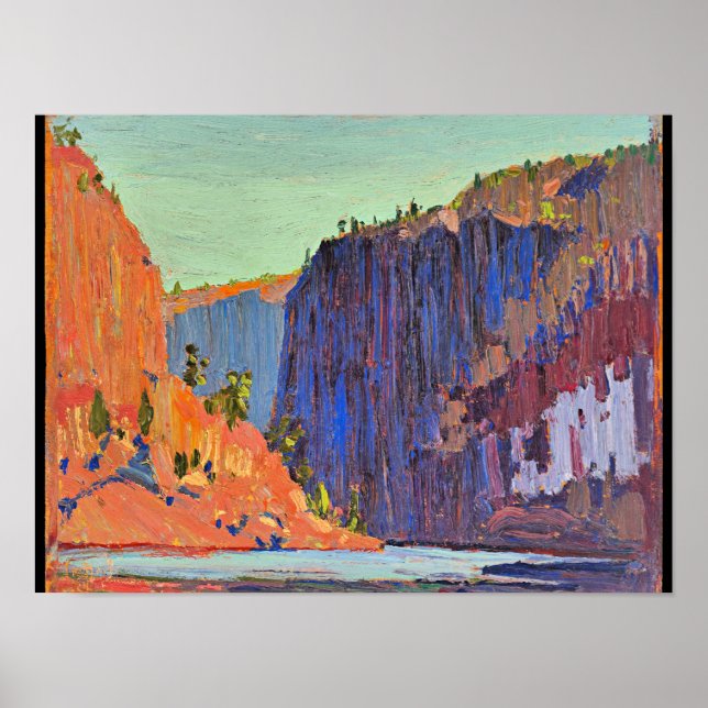 Tom Thomson - Petawawa Gorges Poster (Front)