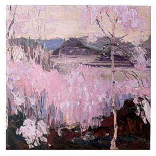 Tom Thomson - Sleet Storm, Tile