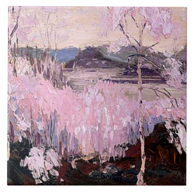 Tom Thomson - Sleet Storm, Tile (Front)