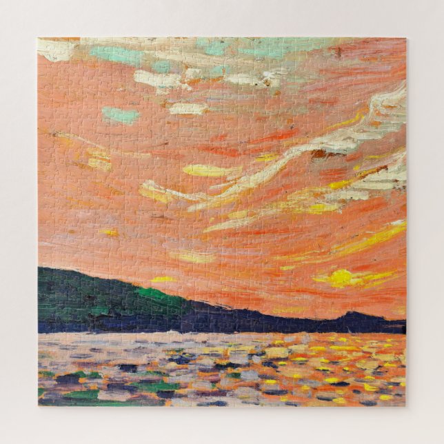 Tom Thomson - Smoke Lake Jigsaw Puzzle (Vertical)