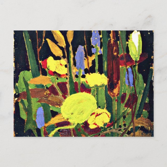 Tom Thomson - Water Flowers - 1915 Postcard (Front)