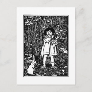 Tom, Tom, The Piper's Son Nursery Rhyme Postcard