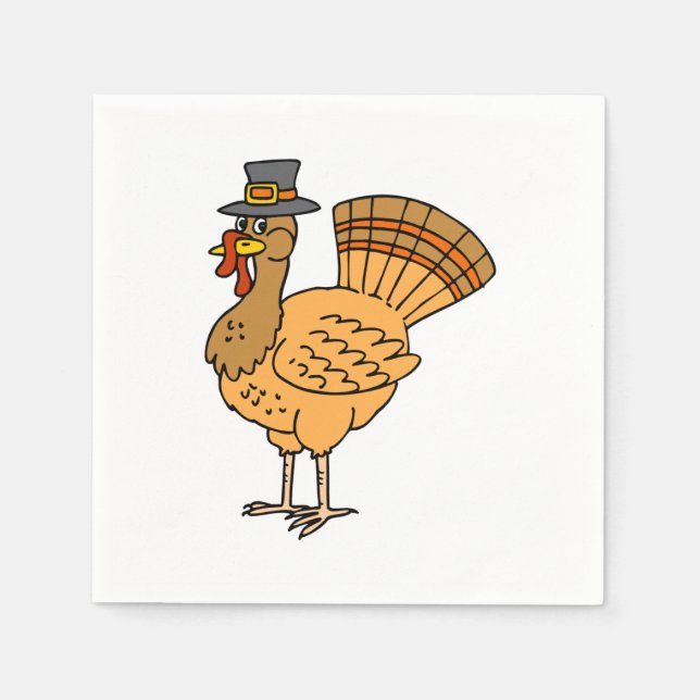 Tom Turkey Napkin (Front)