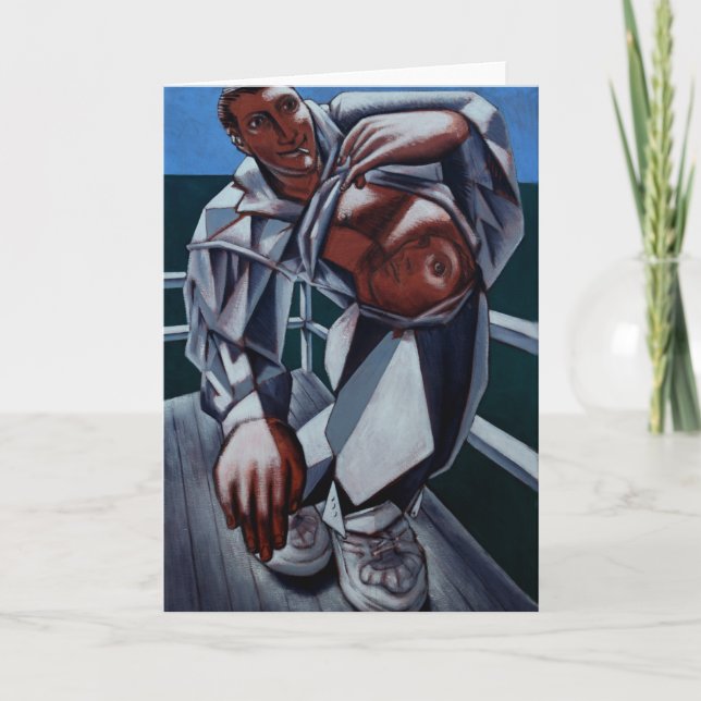 Tom X "Beach Bums" Note Card (Front)