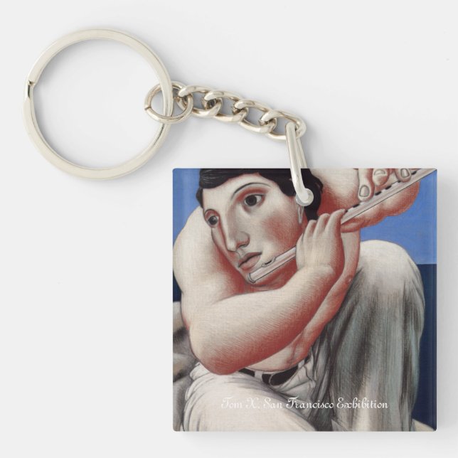 Tom X. Exhibition San Francisco Key Ring (Front)