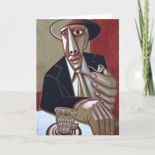 Tom X "The Pipe Smoker" Note Card