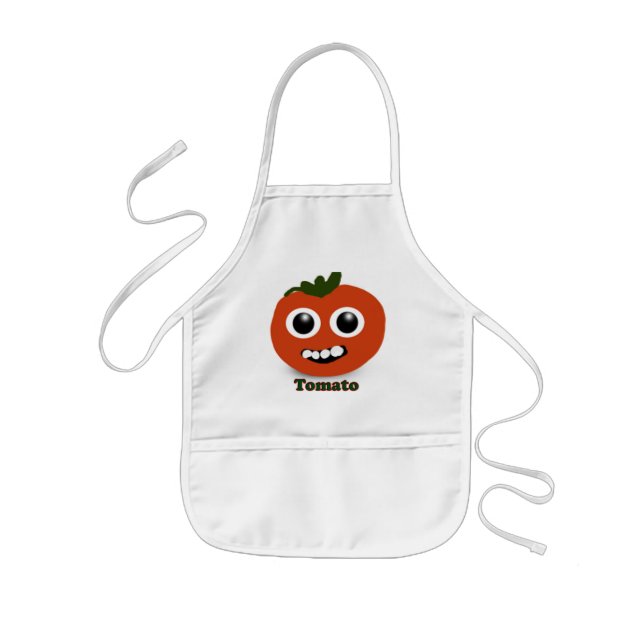 tomaat schort kids apron (Front)