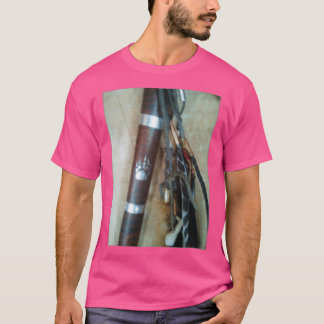 Tomahawk with wolf paw and feather dangle by WW T T-Shirt