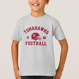 Tomahawks Football  T-Shirt
