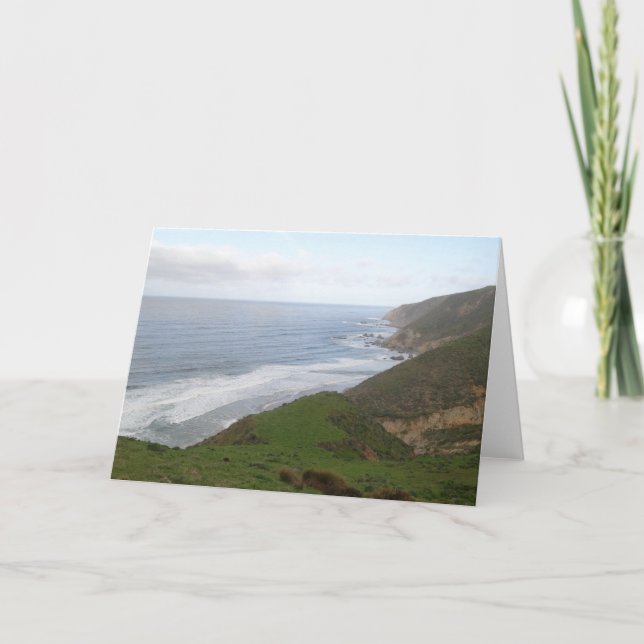 Tomales Point at Point Reyes National Seashore Card (Front)