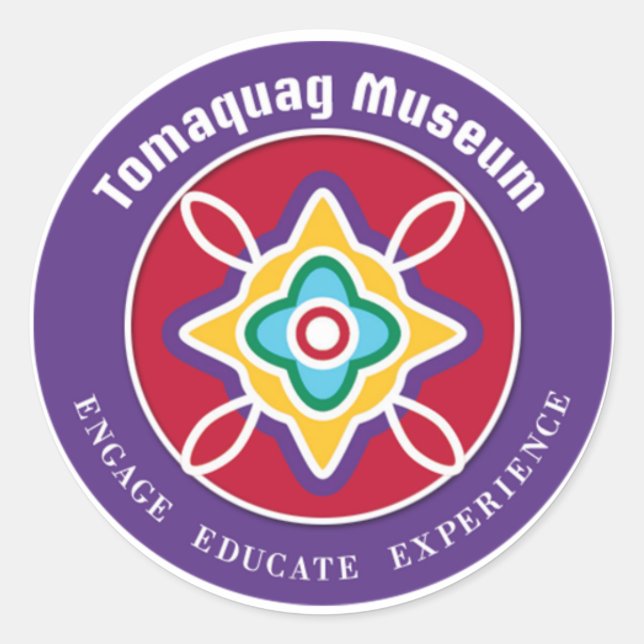 Tomaquag Museum Logo Sticker (Front)