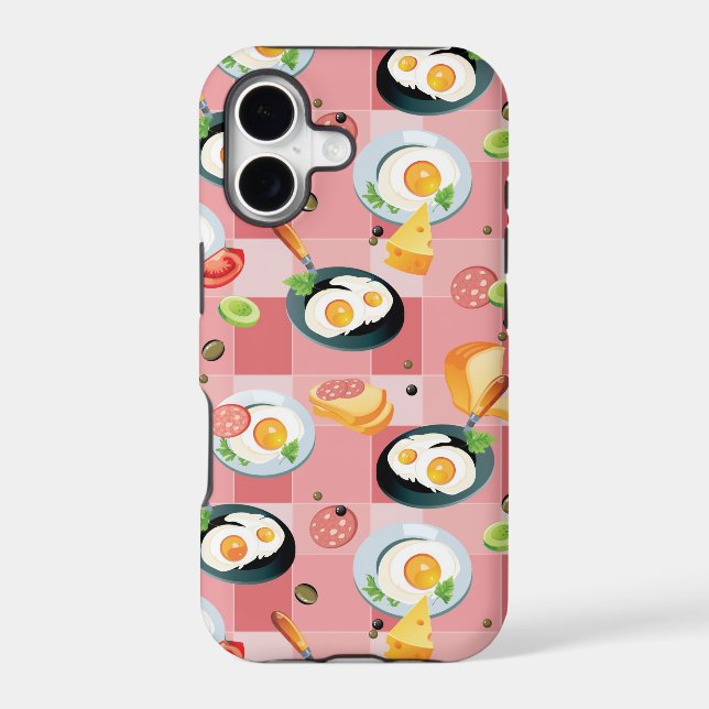 Tomato and Fried Eggs Pattern (Back)