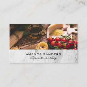 Tomato and Pasta Business Card