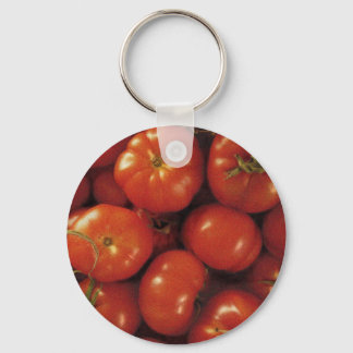 Tomato Art Key Ring