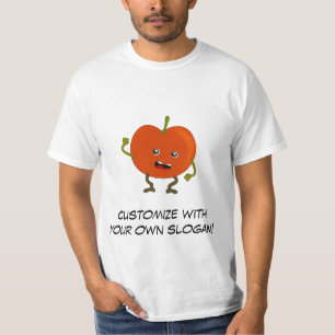 Tomato: Bad Fruit Gang with Customisable Text T-Shirt