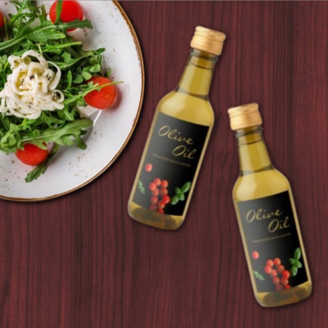 Tomato Basil Olive Oil Favour Infusion Label (Creator Uploaded)