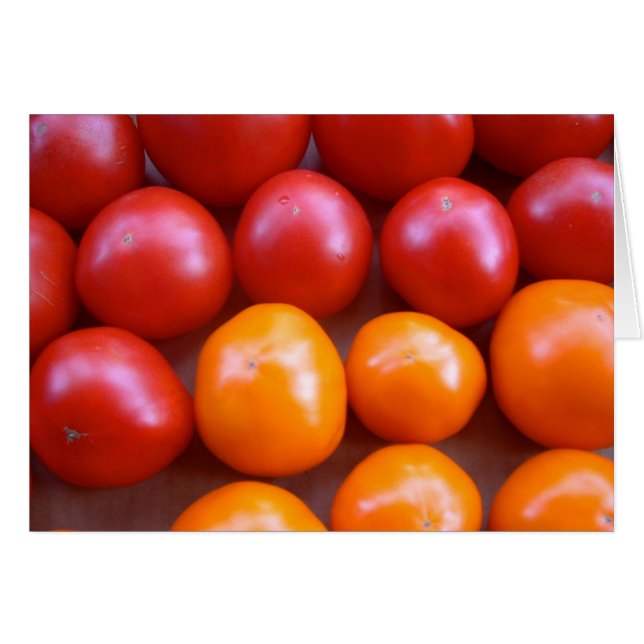 Tomato Blank Card (Front Horizontal)