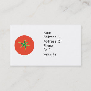 Tomato Business Card