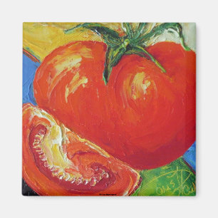Tomato by Paris Wyatt Llanso Magnet