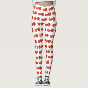Tomato cartoon illustration  leggings