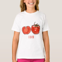 Tomato cartoon illustration 