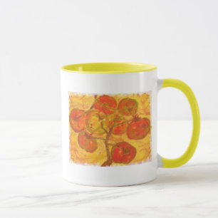tomato cluster watercolour mug