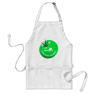 Tomato fried green tomatoes cute summer standard apron