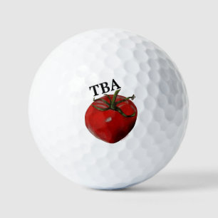 Tomato Golf Balls - Personalisation Option