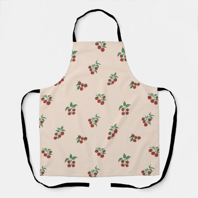 Tomato Grove Tomato Red Vine Green Apron (Front)