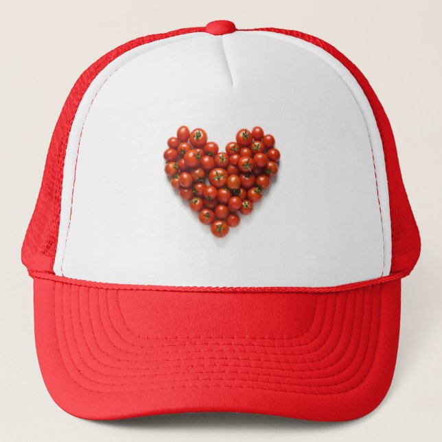 Tomato Heart Trucker Hat (Front)