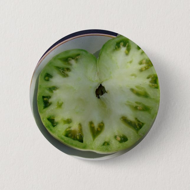 Tomato Hearts 6 Cm Round Badge (Front)