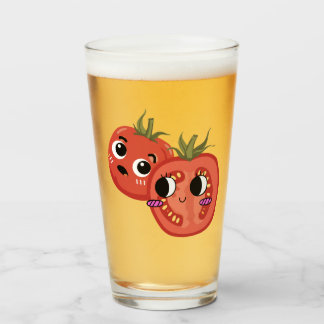 Tomato in Awe Glass