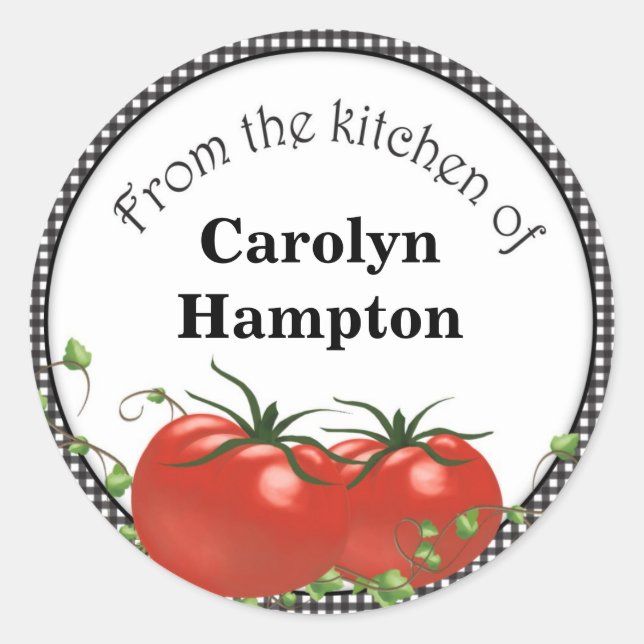 Tomato Labels (Front)