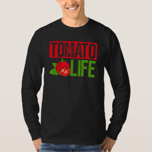 Tomato Life Red Tomatoes Planter Farmers T-Shirt