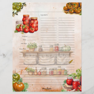 Tomato Paste Full Page Recipe