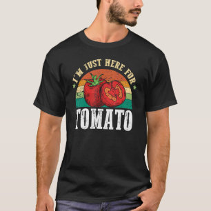 Tomato Plant Based Diet Vintage Gardening Gardener T-Shirt