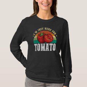 Tomato Plant Based Diet Vintage Gardening Gardener T-Shirt