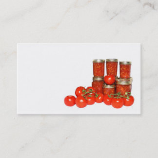 Tomato preserves business card