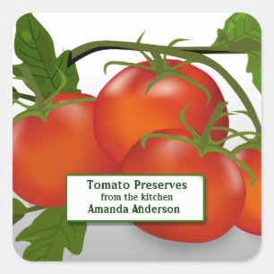 Tomato Preserves Sq Sticker