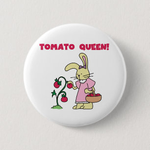 Tomato Queen 6 Cm Round Badge