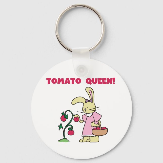 Tomato Queen Key Ring (Front)