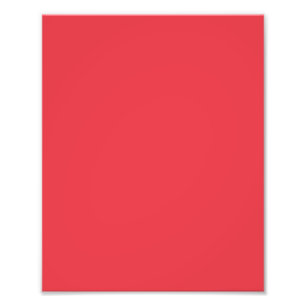 Tomato Red Art Print – Customisable