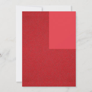 Tomato Red Corner Accent Card – Customisable